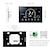 cheap Home Appliances-Programmable Thermostat Control Water Heating Smart Home Negative Display LCD Screen Round Room Thermostat with WiFi
