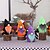 billige Belysning af Halloween rekvisitter-skov vedhæng hat lys halloween ornament desktop indretning dukke festival scene rekvisitter gør-det-selv gave dekoration