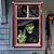 cheap Halloween Wall Tapestries-Halloween Window Cover Decorations, Fabric Witches Creepy Halloween Curtain Horror Movie Poster Window Door Covering Decor for Haunted House, Scary Halloween Window Clings Decals Indoor Outdoor
