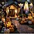 preiswerte Halloween im Freien-1 Stück Halloween-Dekoration: beleuchtetes Geister-Hängelicht für die Veranda, verstellbare Arme für Glasfenster, Baumdeko für drinnen und draußen – dekoratives Licht für festliche Atmosphäre mit 3 Beleuchtungsmodi (weiß und orange)