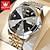 abordables Montres mécaniques-Nouvelle montre d&#039;affaires pour hommes de la marque Olevs tendance de mode calendrier lumineux décoratif affichage de la semaine montre mécanique automatique montre de sport étanche pour les loisirs