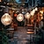 economico Plug in elettrico-elegante ricevimento di matrimonio festa luci esterne a catena 7,62 m 25 piedi lampadine g40 decorazione per matrimonio all&#039;aperto cortile bistrot patio balcone decorazione per la casa 7w globo luce