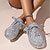 billiga Damsneakers-Dam Sneakers Bling Bling Skor Fantasy skor Mousserande skor Utomhus Dagligen Paljett Platt klack Rundtå Mode Sportig Ledigt Glitter PU Snörning Silver Svart