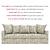 baratos Cobertura de Sofa-Capa de Sofá Floral 100% Algodão com Almofada de Algodão