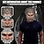 abordables Accessoires-Roi Singe Masque Accessoires Halloween Mythe noir : Wukong Drôle Déguisement effrayant Adulte Homme Halloween Carnaval Déguisements d'Halloween faciles Se déguiser