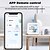 cheap Home Appliances-Thermometer Hygrometer Smart Thermometer for Home LCD Backlight with Detachable Stand Digital Temperature Humidity Sensor Real-time Monitoring Recordin ZigBee WiFi