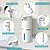 abordables Électroménager-Distributeur automatique de savon en mousse sans contact, machine à mousse à induction intelligente, machine à laver, rechargeable par usb