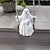 ieftine Decorațiuni de Halloween pentru suspendare și masă-Ornament de rășină Fantomă și Câine Oscilant 2025 Decorațiune de Grădină Halloween Fantomatică
