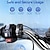 preiswerte Fahrzeughalter-führendes Handy-Ladegerät Motorrad USB-Schnellladefunktion wasserdicht Typ-C Ladesitz SAE-Schnittstelle