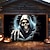 levne Halloween kryt na garážová vrata-halloween dveře dekorace venkovní halloween kryt garážových vrat kostry banner velký gobelín dekorace pozadí na dovolenou venkovní garážová vrata domácí nástěnné dekorace
