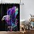 voordelige Douchegordijnen-Douchegordijn met Haakjes 180cm*180cm(70&quot;*70&quot;) Polyester Wasbaar Waterdicht Patroon Badkamer Badkuip Decor Dier Adelaar