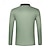 preiswerte Klassisches Poloshirt für Herren-Herren Golfhemd Golfpolo Arbeit Casual Kargen Langarm Basic Modern Streifen Taste Tasche Frühling &amp; Herbst Regular Fit Kürbis Rosa Rote Grün Khaki Grau Golfhemd