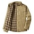 halpa Miesten takit-Miesten Kuorma-auton takki Utility takki Cargo takki Päivittäin Loma Pidä lämpimänä Tasku Syystalvi Tavallinen Muoti Klassinen Kauluskäänne Normaali Musta Sininen Ruskea Apila Khaki Jackets