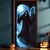 ieftine Coperți de ușă de Halloween-decorațiuni pentru uși de halloween huse de uși de halloween tapiserie pentru ușă de moarte tapiserie perdea de ușă decorațiuni de fundal banner de ușă pentru ușa din față petrecere de vacanță la