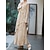 preiswerte Kleider-Retro Vintage Mittelalterlich Kleid Einfarbig Kostüm Damen Maskerade Party / Abend Erwachsene Kleid