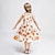 cheap Wicked Witches-Witch Pumpkin Halloween Dress Costume Walpurgis Night Dress Up Kid&#039;s Women&#039;s Carnival Party / Evening Easy Halloween Costumes Dress Up
