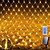 preiswerte Halloween im Freien-1 Packung Solar-Netzlicht mit Fernbedienung und acht Funktionen für Weihnachts-, Halloween-, Hochzeits- und Festdekorationslichter für den Innen- und Außenbereich 1,5 x 1,5 m – 96 LEDs/3 x 2 m – 192