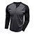 baratos Camiseta Henley Casual-Homens Camiseta Botão Camiseta Camisa Henley Camisetas Manga Longa Henley Primavera &amp; Outono Bloco de cor Moda Designer Básico Patchwork Férias Rua Para Noite Vermelho Escuro Cinza Escuro Verde Tropa