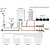 cheap Home Appliances-Programmable Thermostat Control Water Heating Smart Home Negative Display LCD Screen Round Room Thermostat with WiFi