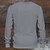 abordables Motif 3D-Homme Sculpture Sweat shirt manche longue Sweat-shirt Col Ras du Cou Frais Motifs 3D Design 3D effet Automne Hiver