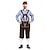 cheap Lederhosen-Oktoberfest Lederhosen Shirt Alpine Hat Bavarian Bavarian German Munich Wiesn Men&#039;s Traditional Style Cloth Blouse Shorts Hat