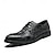 baratos Formal-sapatos oxford masculinos com padrão de crocodilo - sapatos sociais formais de couro sintético com cadarço para negócios e ocasiões especiais