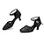 voordelige Latin dansschoenen-Zwarte glitter ballroom dansschoenen voor dames – strappy latin hakken voor salsa, tango en optredens