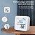 cheap Home Appliances-Thermometer Hygrometer Smart Thermometer for Home LCD Backlight with Detachable Stand Digital Temperature Humidity Sensor Real-time Monitoring Recordin ZigBee WiFi