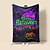economico Camera di Halloween-coperta con decorazione di Halloween a forma di zucca di Jack O&#039; Lantern - pile morbido e accogliente con motivo a zucca festivo - perfetto per decorazioni di Halloween e per tenersi al caldo