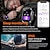 abordables Montres connectées-QX19 Montre intelligente 2.01 pouce Smartwatch Montre Connectée Bluetooth Podomètre Compatible avec Android iOS Femme Hommes Suivi des pas IPX-4 Boîtier de montre de 44 mm