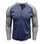 baratos Camiseta Henley Casual-Homens Camiseta Botão Camiseta Camisa Henley Camisetas Manga Longa Henley Primavera &amp; Outono Bloco de cor Moda Designer Básico Patchwork Férias Rua Para Noite Vermelho Escuro Cinza Escuro Verde Tropa