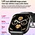economico Braccialetti intelligenti-696 MT500 Orologio intelligente 1.97 pollice Intelligente Bracciale Bluetooth ECG + PPG Monitoraggio della temperatura Pedometro Compatibile con Android iOS Da uomo Chiamate in vivavoce Promemoria di