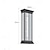 baratos luzes de parede ao ar livre-luminária de parede externa 50/70cm moderna e simples à prova d'água de aço inoxidável acrílico 1 peça led luminária de parede suspensa, adequada para comunidades, vilas, pátios, hotéis, jardins
