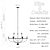 cheap Candle-Style Design-LED Pendant Light 6/9/12-Light Industrial Vintage Large Round Rustic Candle Chandelier for Living Room Bedroom 110-240V