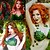 voordelige Pruiken van filmkarakters-pruiken voor jessica rabbit kostuum koperrode zeemeermin lange golvende pruiken voor vrouwen halloweenfeest dagelijks gebruik