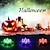 ieftine Lumini Subacvatice-4 buc. Lumină led de dovleac cu telecomandă rezistentă la apă pentru decorarea de Halloween schimbarea culorii lumini LED rezistente la apă pentru decor petrecere de vacanță vază de sticlă piscină