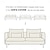 voordelige Sofadoek-3 Zits Sofahoes Effen Kleur Gequilt 100% Katoen Slipcovers Futonhoes met Armleuningen