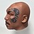 preiswerte Masken-Mike Tyson Halloween Maske / Vollkopf Karnevalsmaske Lustiges Kostüm Erwachsene Herren Halloween / Karneval Einfache Halloween-Kostüme Verkleiden