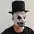 preiswerte Masken-Der Narr Halloween Maske Halloween Requisiten Halloween Karnevalsmaske Horror Gruseliges Kostüm Erwachsene Herren Damen Unisex Halloween Karneval Einfache Halloween-Kostüme Verkleiden
