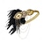 baratos Acessórios e mais-Anos 20 O Grande Gatsby Roupa Faixa De Cabelo Estilo Melindrosa O Grande Gatsby Convidado do casamento Sem Colarinho Fantasia Mulheres Dia Das Bruxas Carnaval Baile de Máscaras Festa Mascarilha