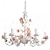 cheap Pendant Lights-LED Pendant Light 3/6/8-Light Nordic Style Rose Wrought Lamp Pastoral Metal Sputnik Chandelier Lighting Candle Style E14 Living Room Bedroom 110-240V