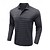 preiswerte Klassisches Poloshirt für Herren-Herren Golfhemd Golfpolo Arbeit Casual Kargen Langarm Basic Modern Streifen Taste Frühling &amp; Herbst Regular Fit Wein Schwarz Armeegrün Königliches Blau Khaki Grau Golfhemd
