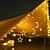 abordables Lumières de cordes solaires-Rideau lumineux en forme d&#039;étoile et de lune avec télécommande, 3,5 m, 138 LED, 8 modes, pour mariage, fête de Noël, extérieur, étanche, pour tente, chambre à coucher, salon, balcon, fenêtre,