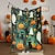 billige Halloween soverom-halloween gresskar teppe koselig og mykt plagg perfekt for skummel sesong festlig halloween dekor med gresskar design