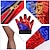 abordables Costumes de couple et de groupe-costumes harley quinn 13 pcs ensemble joker 2 suicide squad clown cosplay costume tenues avec perruques accessoires brodés femmes filles film cosplay halloween carnaval performance fête
