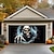 levne Halloween kryt na garážová vrata-halloween dveře dekorace venkovní halloween kryt garážových vrat kostry banner velký gobelín dekorace pozadí na dovolenou venkovní garážová vrata domácí nástěnné dekorace