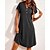 abordables Chemises de nuit et nuisettes pour femmes-pyjama femme chemise de nuit couleur pure mode décontracté confort maison quotidien lit modal confort respirant v fil manches courtes bouton été printemps maison tenues