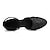 voordelige Latin dansschoenen-Zwarte glitter ballroom dansschoenen voor dames – strappy latin hakken voor salsa, tango en optredens