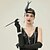 abordables Accesorios y más-1920s El gran Gatsby Diadema de estilo flapper El gran Gatsby Pluma Retro Brillo chispeante Mujer Carnaval día de San Valentín Mascarada Ropa de fiesta de noche Mascarada Festival Adulto Guantes Más