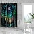 Douchegordijn met haken 180cm*180cm(70"*70") polyester wasbaar waterdicht patroon badkamer bad decor landschap bos voordelige Douchegordijnen-Douchegordijn met haken 180cm*180cm(70"*70") polyester wasbaar waterdicht patroon badkamer bad decor landschap bos